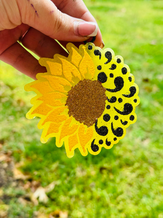 Semicolon Sunflower